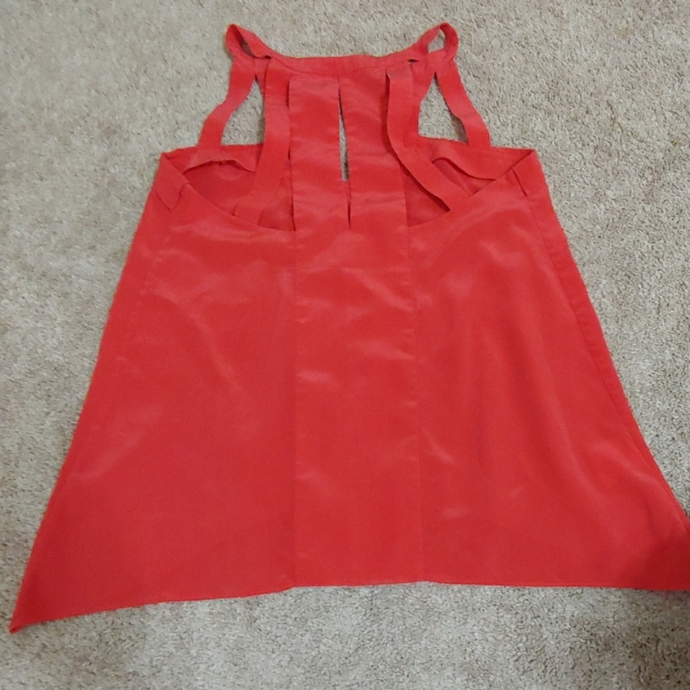 Orange blouse